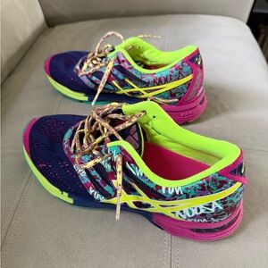 Vibrant ASICS Running Shoes women’s size 10